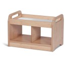 Kast B61 x D40 x H43 cm Esdoorn met Spiegel Tangara Groothandel voor de Kinderopvang